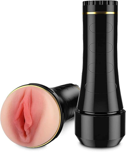 Realistic Male Masturbator Body Safe TPE Adult Toy 8.6 Inch Deep Fleshy Pocket