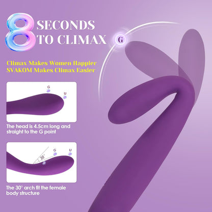 G Spot Finger Shaped Vibrator 8s Climax Waterproof Vibes Women 5x5 Vibrations Clit Nipple Massagers Adult Toys