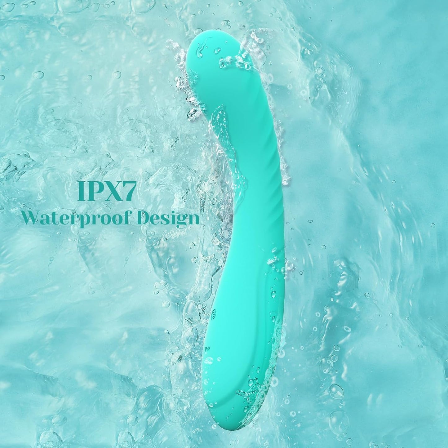 Ultra Strong G Spot Vibrator Deep Penetration Adult Toy Women Couples Full Silicone Soft Dildo Massager