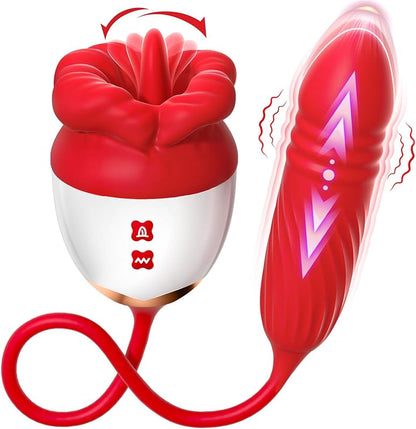 Vibrator Dildo for Women Thrusting G Spot Vibrators 10 Sucking Modes Clitoral Nipple Anal Adult Toys