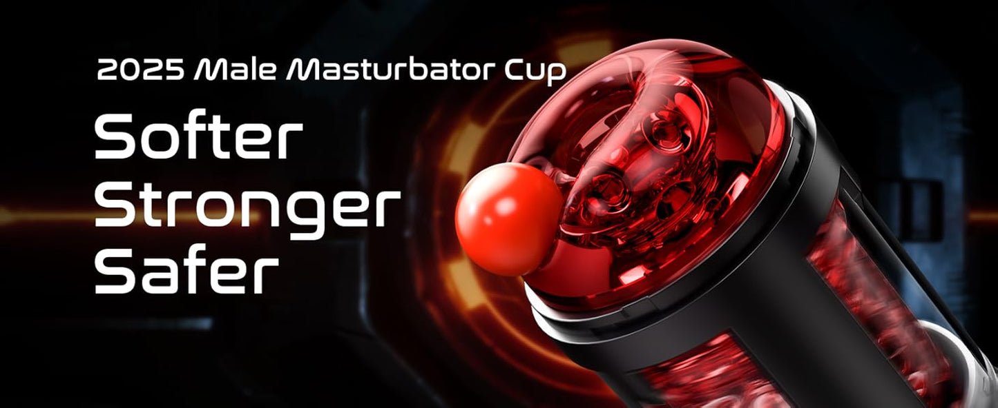 Male Sex Toy with Phone Holder 5 Thrust 9 Rotation Masturbator Cup