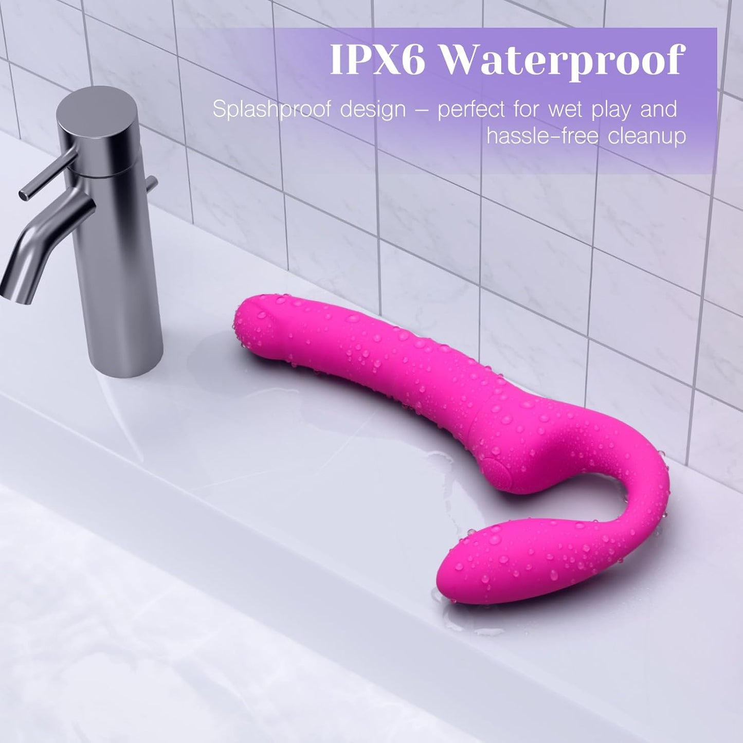 Cushify X Vibrator Thrusting Dildo Remote Control Sex Toy for G-Spot Anal Play Women Lesbians