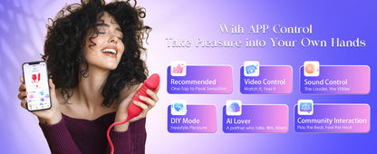 Vibrator Dildo for Women Thrusting G Spot Vibrators 10 Sucking Modes Clitoral Nipple Anal Adult Toys