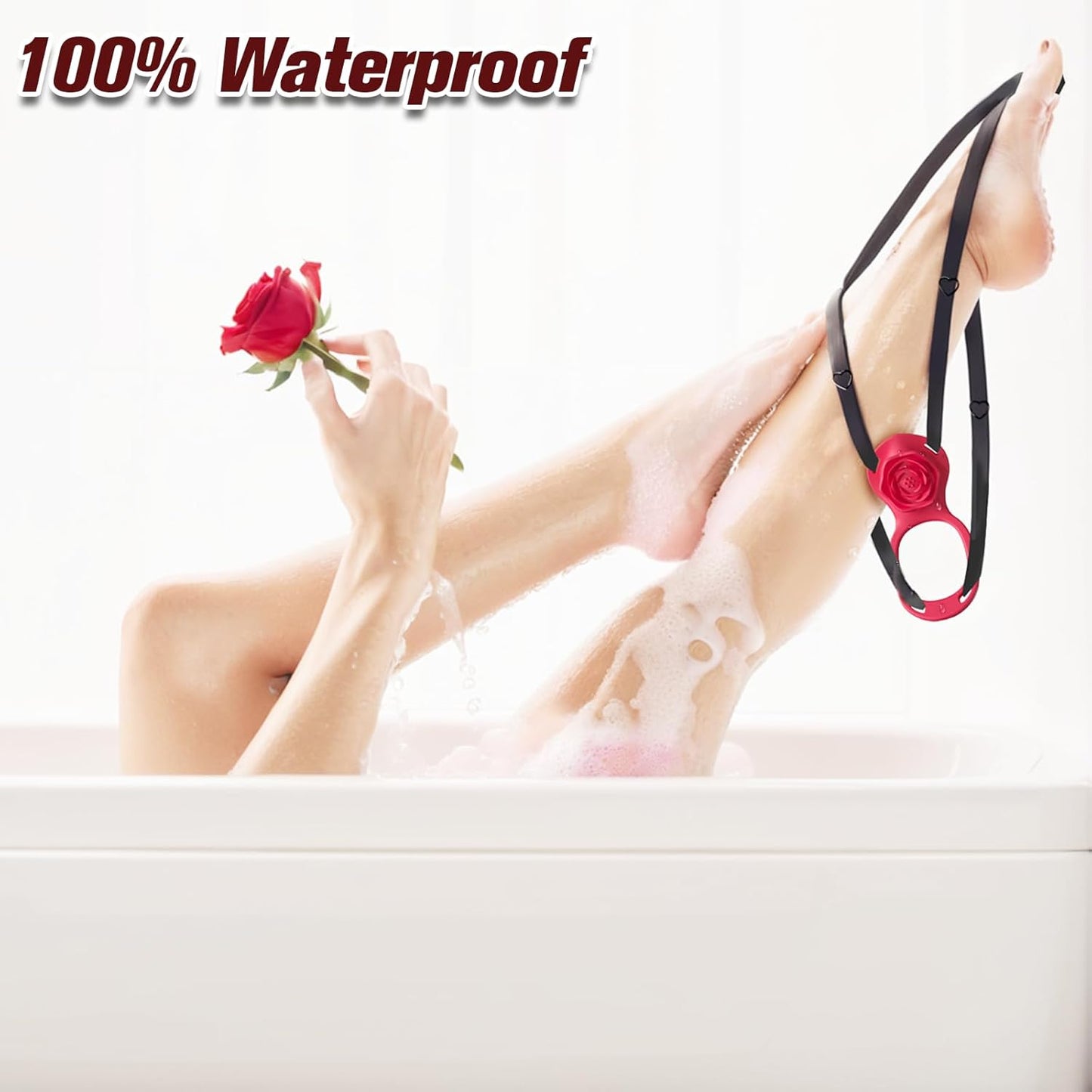 Couples Rose App Remote Control Wearable Vibrator Adult Sex Toy for Women Men Hands Free Clitoral Stimulator